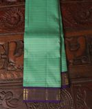 Green Handwoven Kanjivaram Silk Saree T4469451