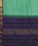 Green Handwoven Kanjivaram Silk Saree T4469454