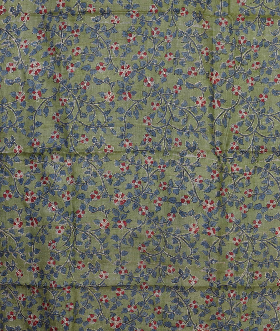 Blue Woven Tussar Saree T4431613