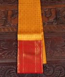 Yellow Handwoven Kanjivaram Silk Pavadai T3112221