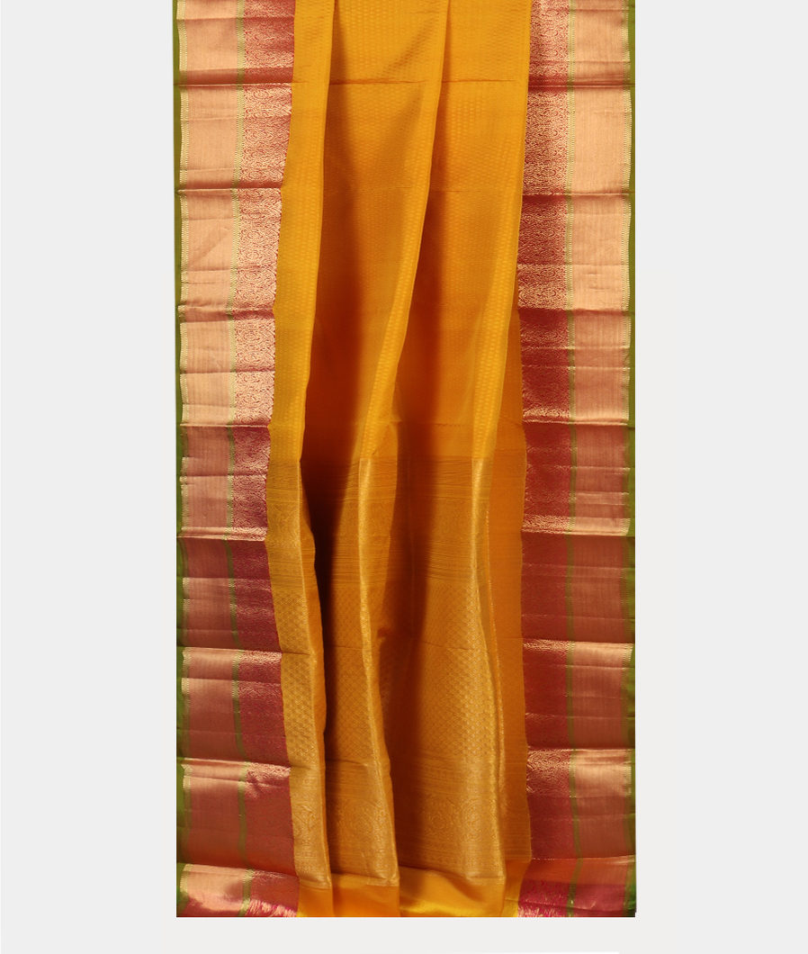 Yellow Soft Silk Saree T4498672
