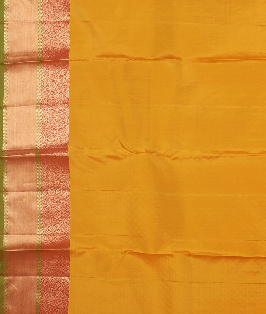 Yellow Soft Silk Saree T4498673