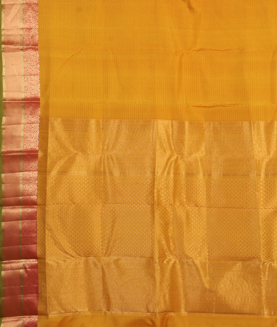 Yellow Soft Silk Saree T4498674