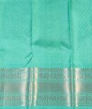 Green Handwoven Kanjivaram Silk Kids Pavadai T4324412