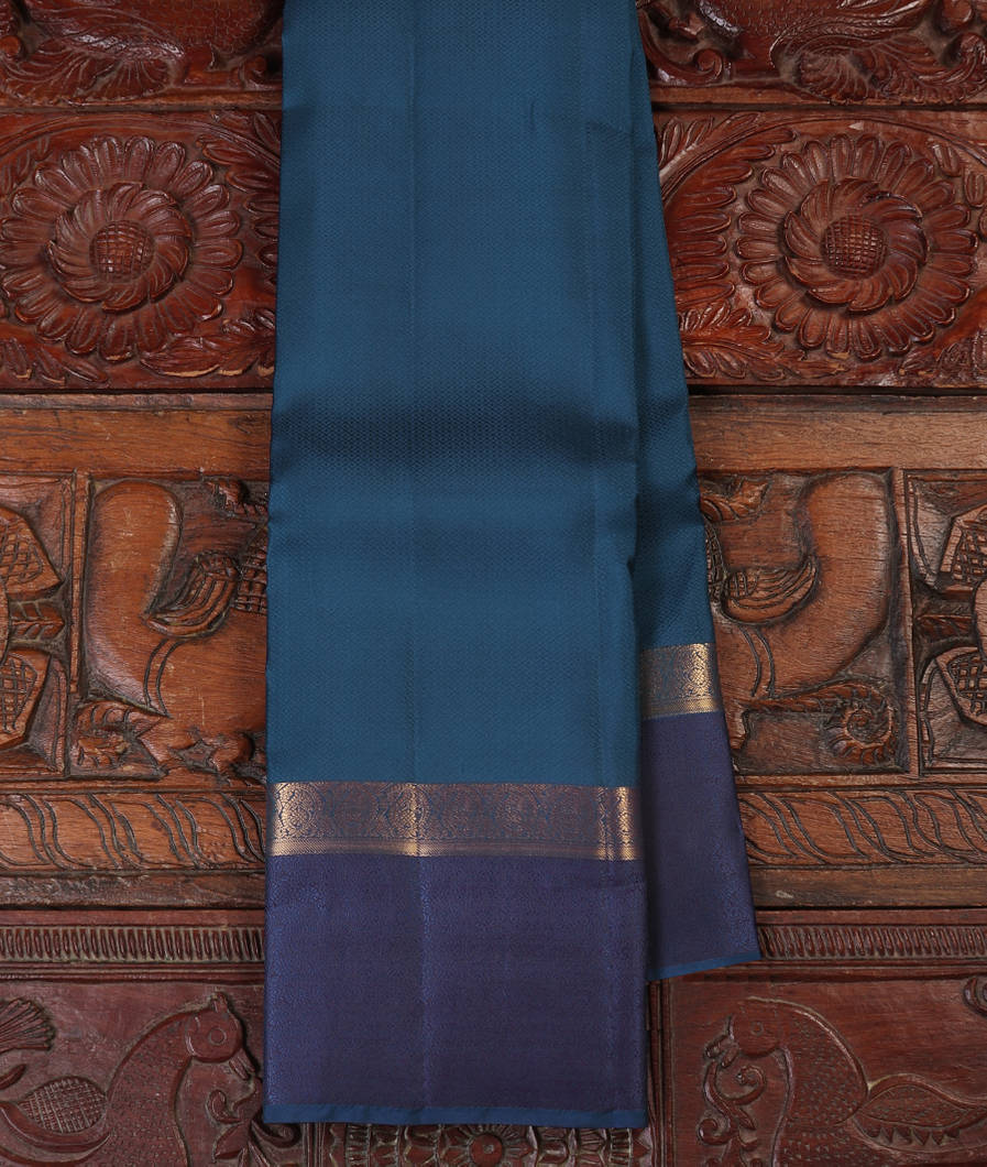 Blue Soft Silk Saree T449919-image