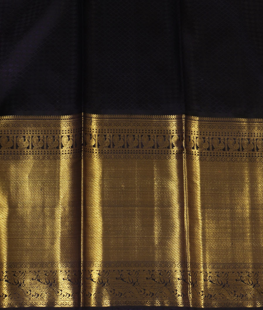Lavender Handwoven Kanjivaram Silk Pavadai T3179143