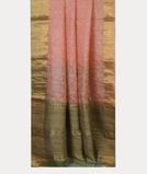 Pink Silk Kota Embroidery Saree T4465372