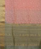 Pink Silk Kota Embroidery Saree T4465374