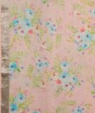 pink Linen Printed Saree T4517773