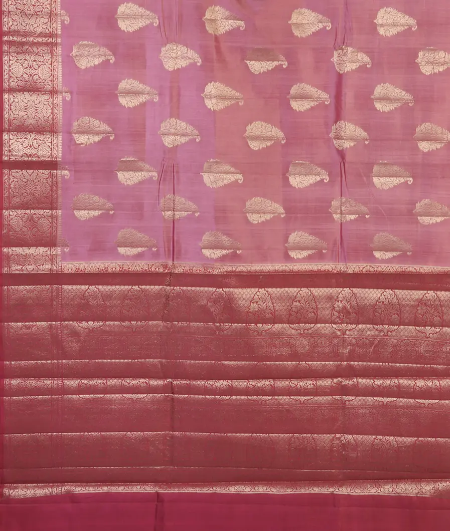 Pink Chaniya Silk Saree T4506434