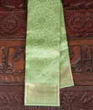 Green Handwoven Kanjivaram Silk Saree T4524751