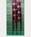 Purple Chaniya Silk Saree T4506342