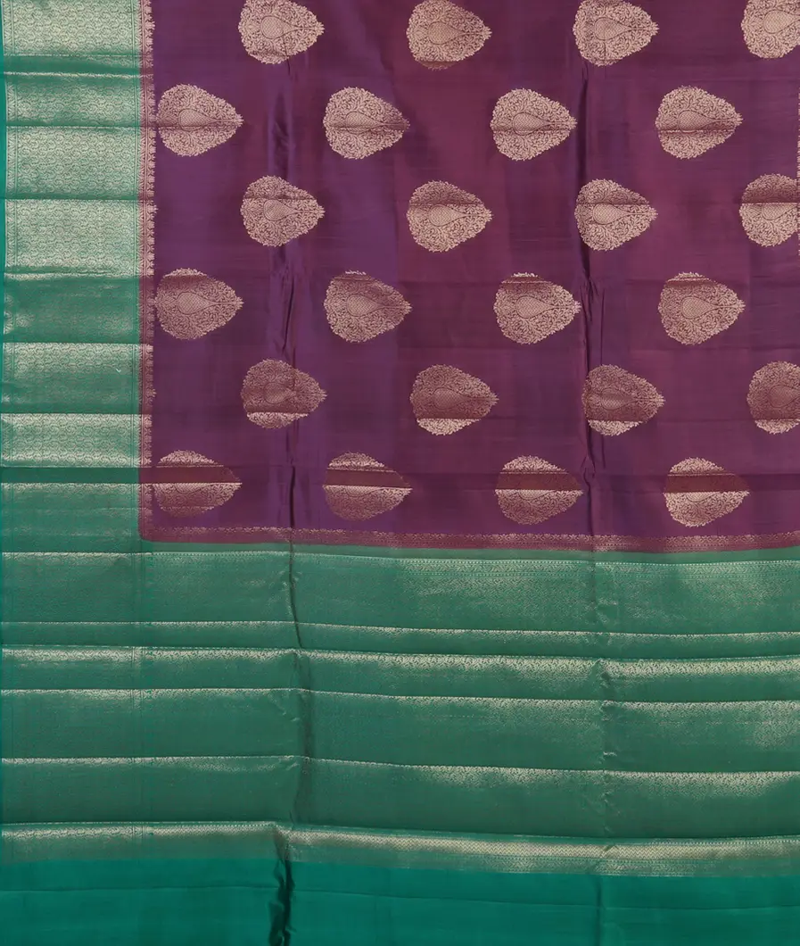 Purple Chaniya Silk Saree T4506344