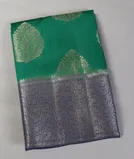 Green Chaniya Silk Saree T4506261