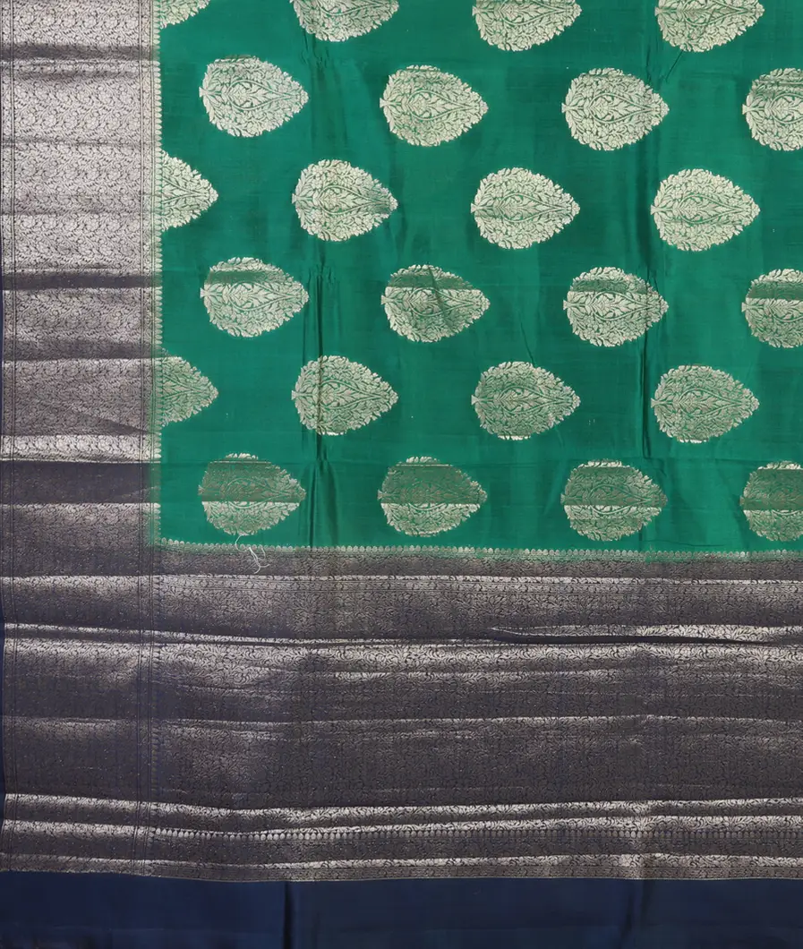 Green Chaniya Silk Saree T4506264