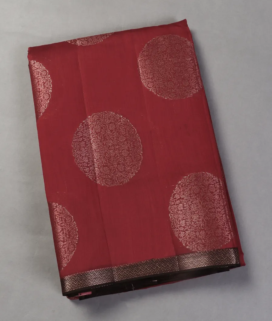 Red Chaniya Silk Saree T451672-image