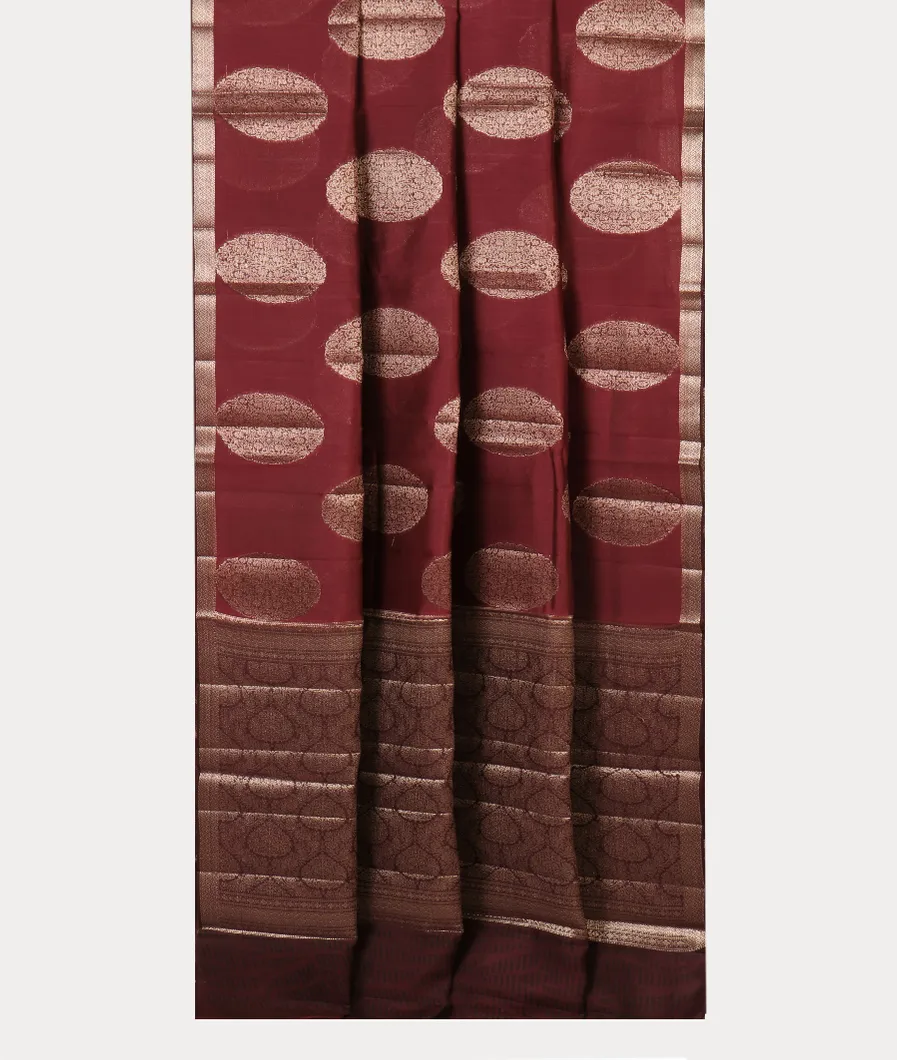 Red Chaniya Silk Saree T4516722