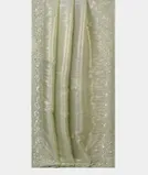 Green Kora Tissue Organza Embroidery Saree T4504102