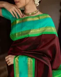 Brown Handwoven Kanjivaram Silk Saree T4270502