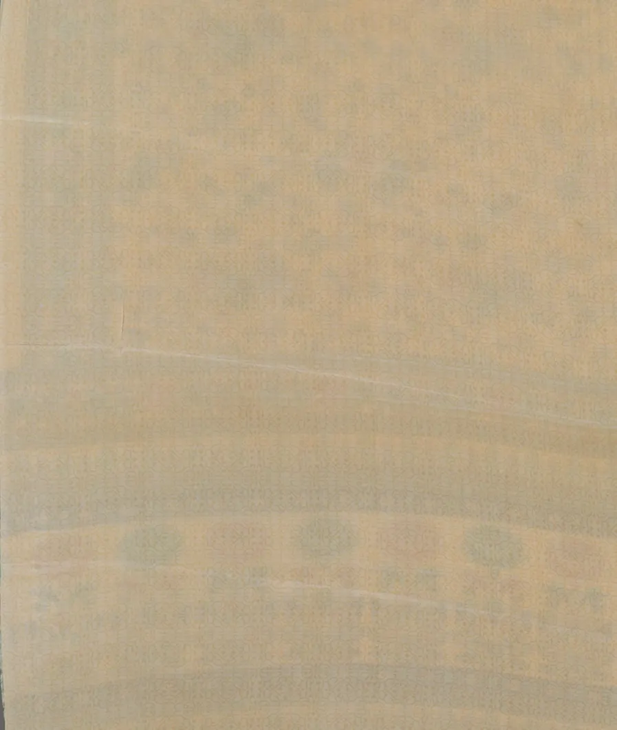 Cream Crepe Silk Saree T4392123