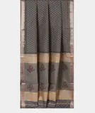 Grey Maheshwari Printed Cotton Saree T4511262