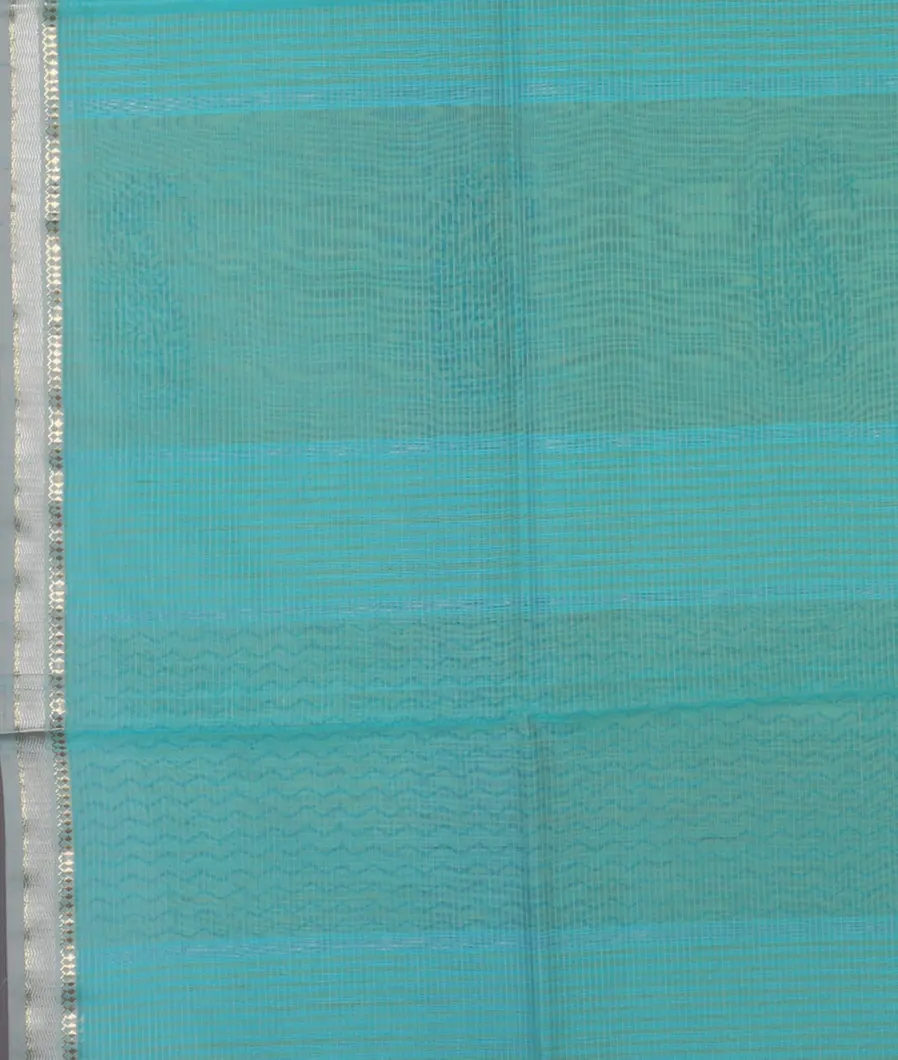 Green Maheshwari Printed Cotton Saree T4280243