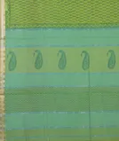 Green Maheshwari Printed Cotton Saree T4280244
