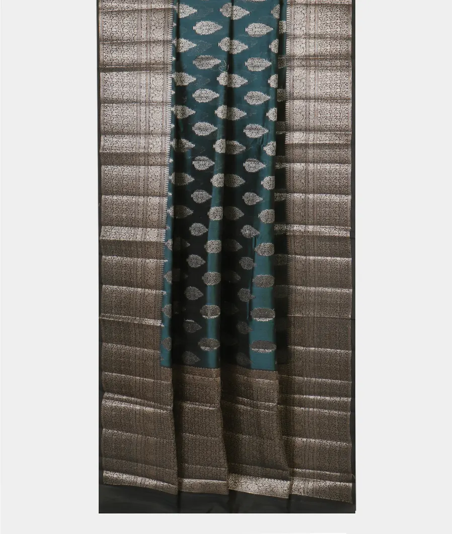 Blue Chaniya Silk Saree T4516682