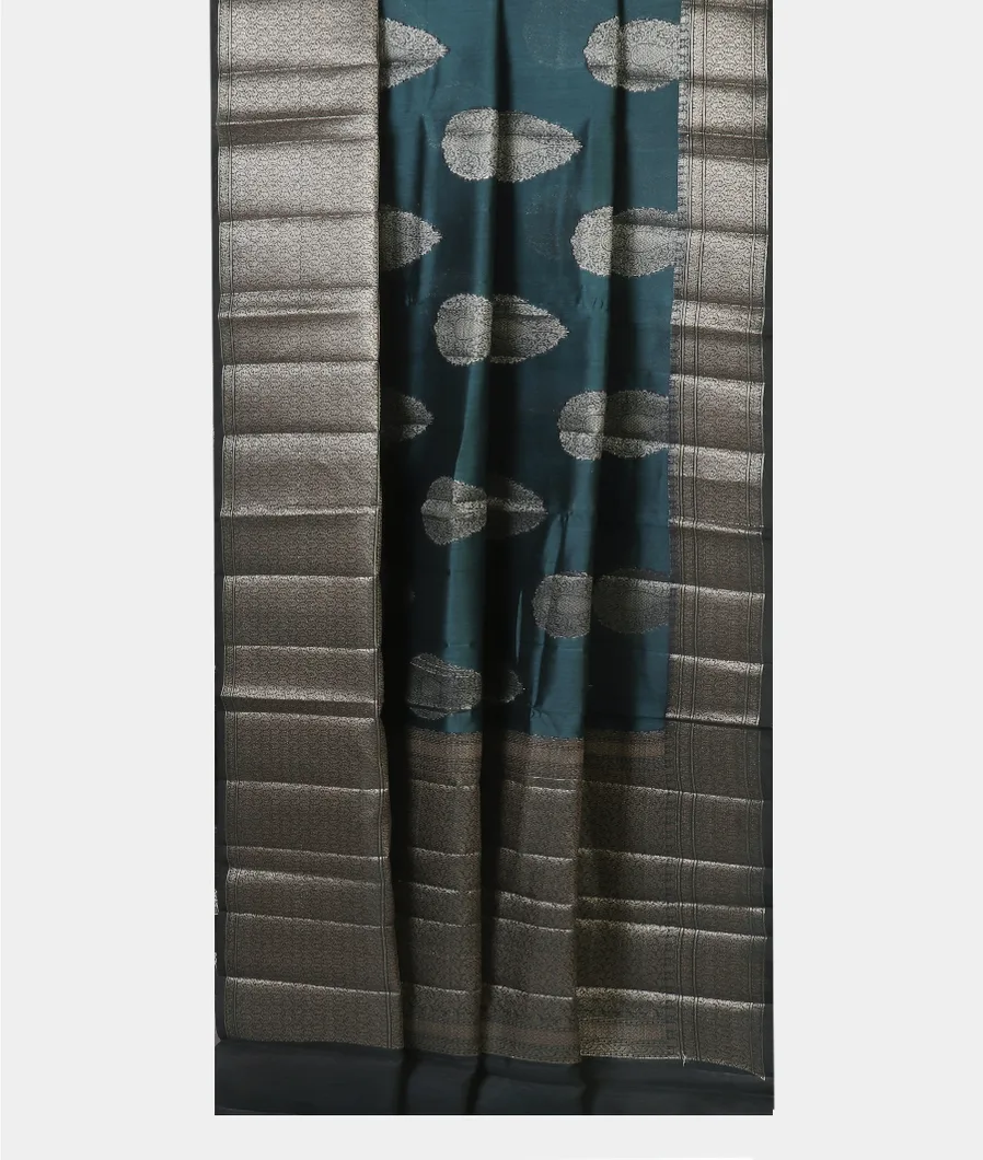 Blue Chaniya Silk Saree T4516482