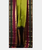 Green Handwoven Kanjivaram Silk Saree T4274542