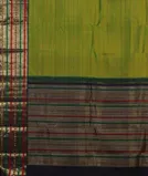 Yellowish Green Handwoven Kanjivaram Silk Saree T4491904