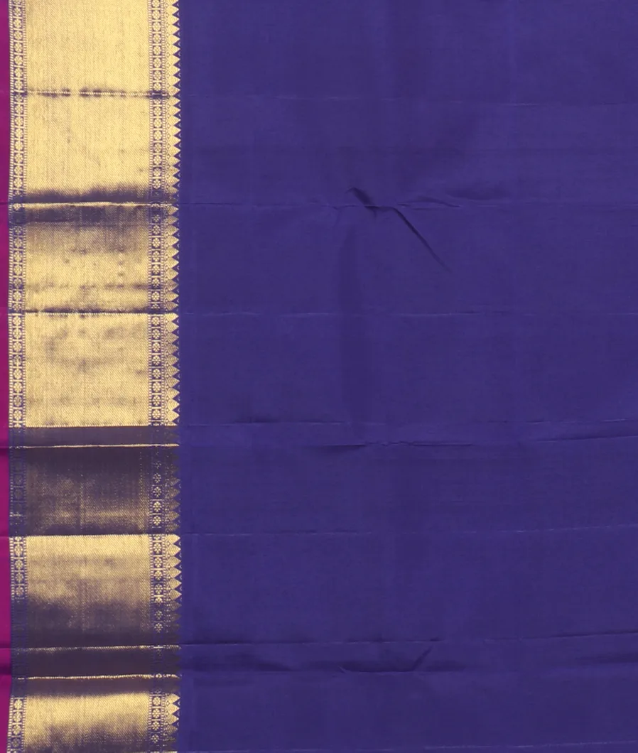 Yellowish Green Handwoven Kanjivaram Silk Saree T4486333