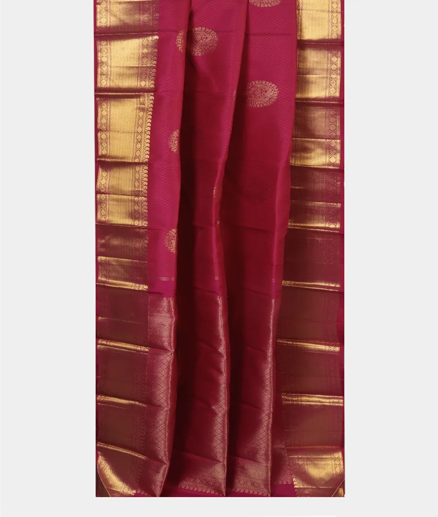 Pink Handwoven Kanjivaram Silk Saree T4485202