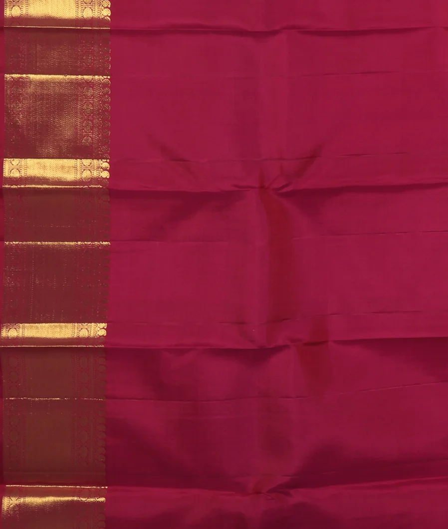 Pink Handwoven Kanjivaram Silk Saree T4485203