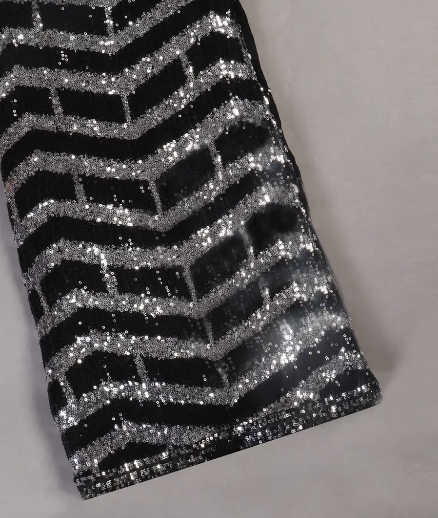 Black Georgette Silk Saree T449327-image