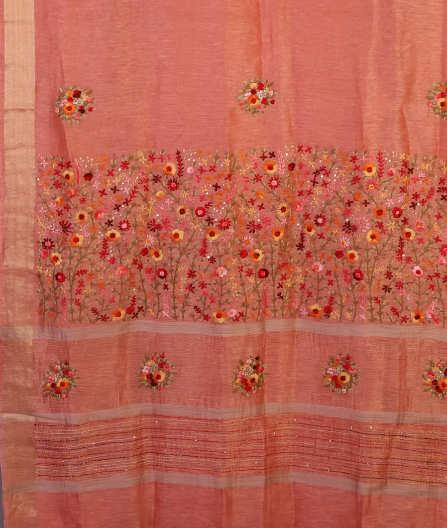 peach-linen-embroidery-saree-t454375-t454375-d