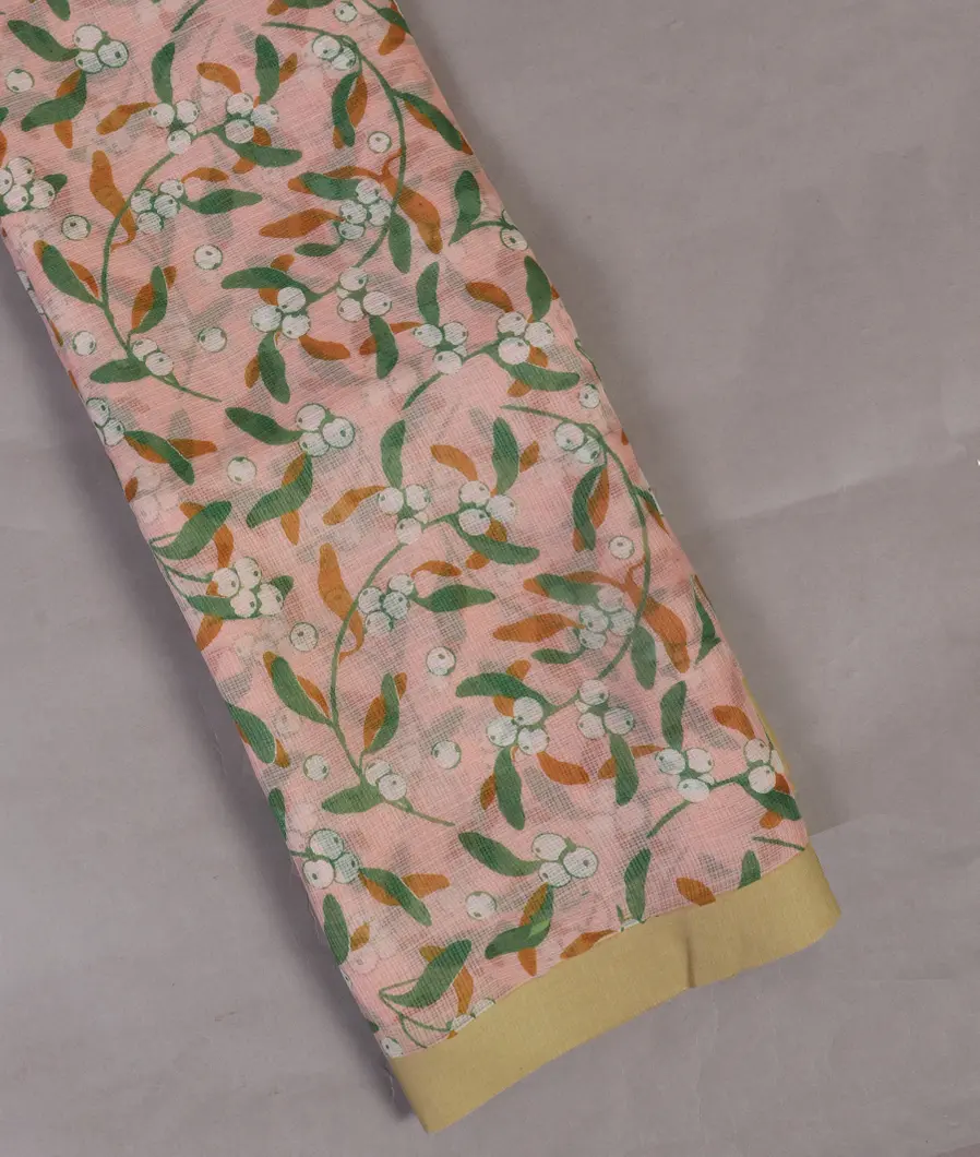 Pink Kota Cotton Saree T453456-image