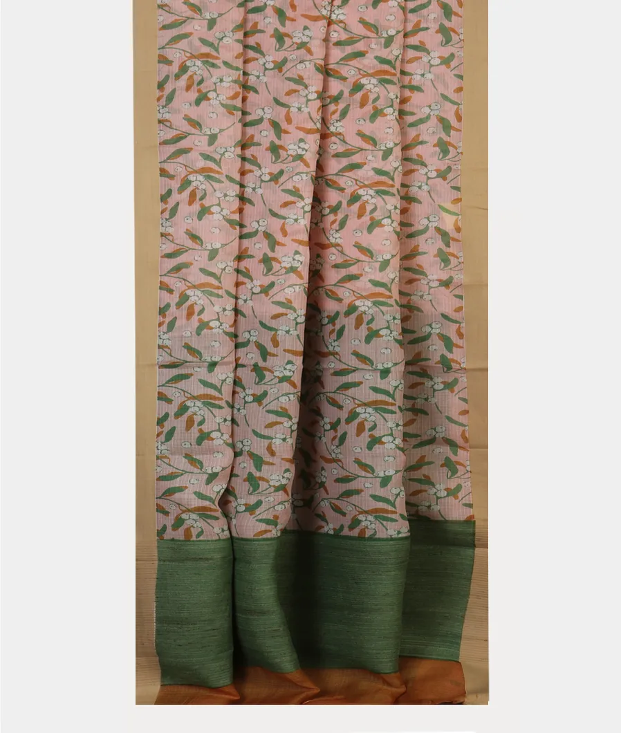 Pink Kota Cotton Saree T4534562