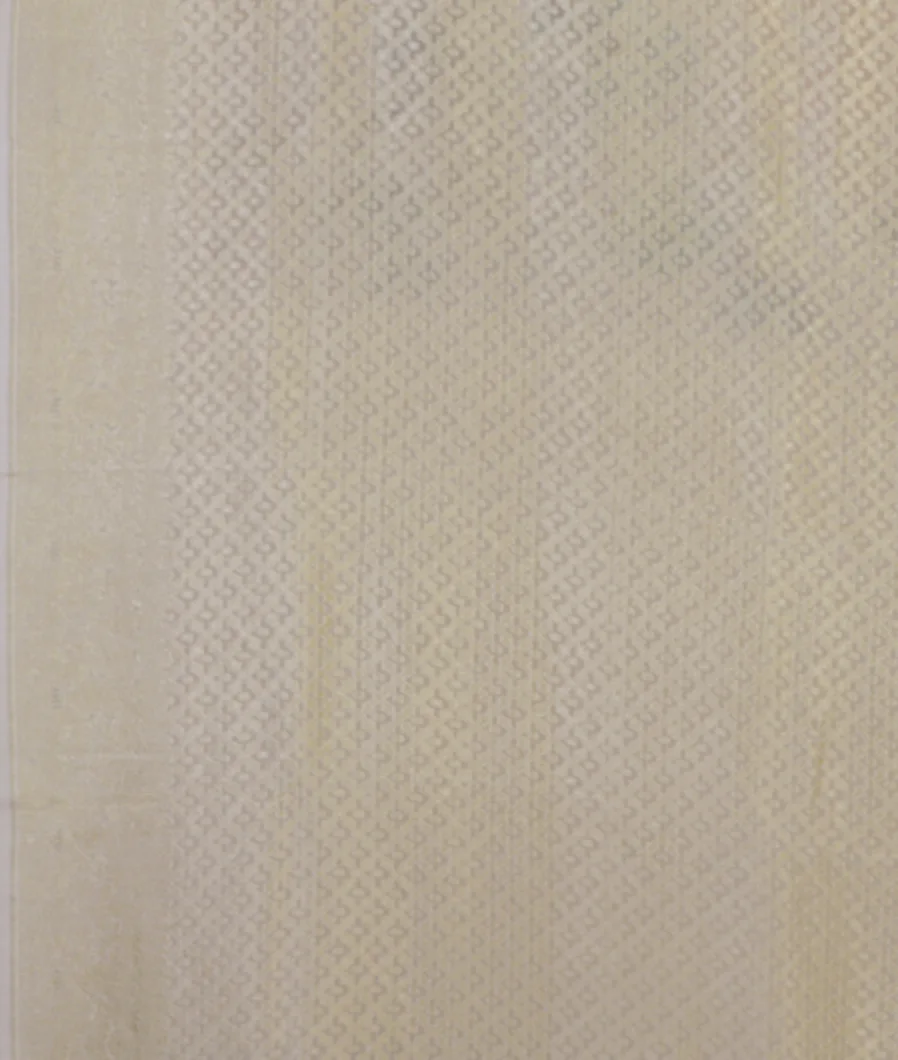 Cream Georgette Silk Saree T3633293