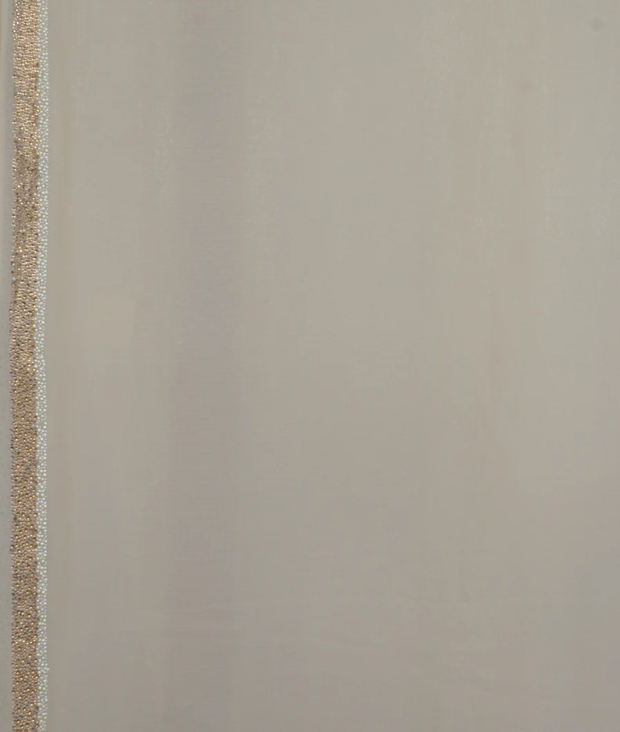 Grey Georgette Silk Embroidery Saree T4493253