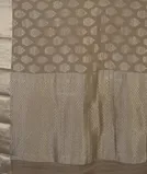 Grey Georgette Silk Saree T2759715