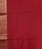 Red Mysore Crepe Silk Saree T4392973