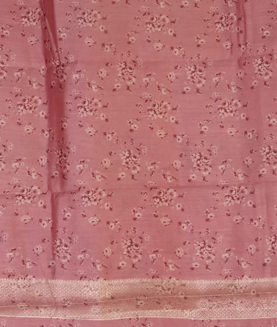 Pink Chaniya Silk Saree T4494303