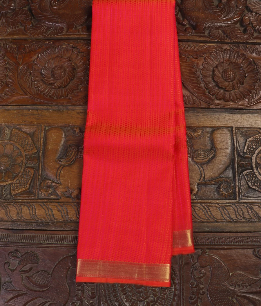 Pinkish Orange Soft Silk Saree T449800-image
