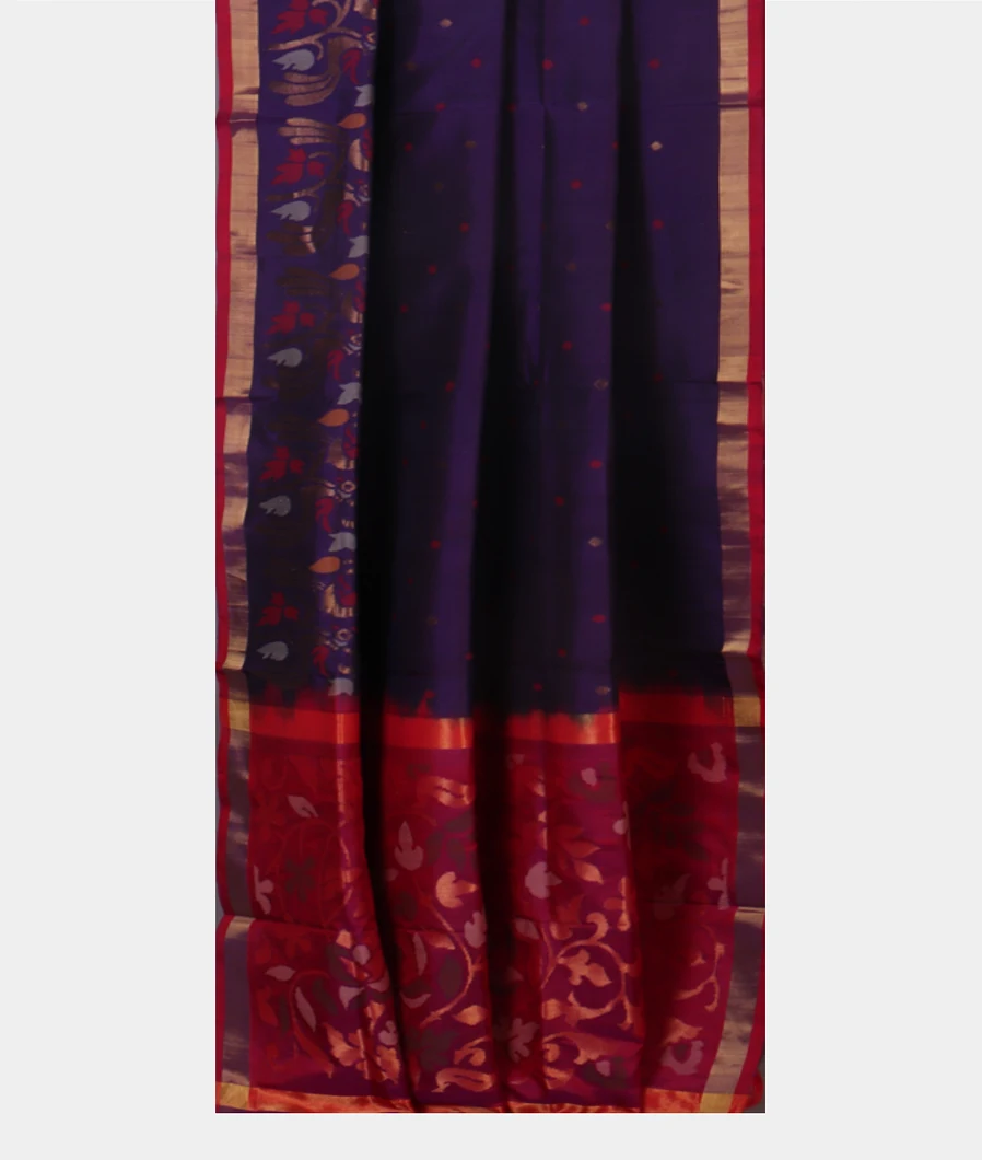 Purple Uppada Silk Saree T4538722