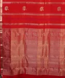 Red Handwoven Kanjivaram Silk Saree T4560064