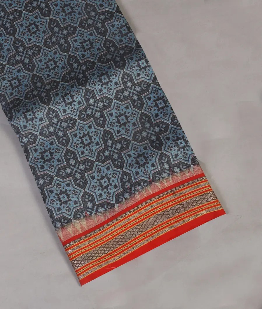 Grey Vidarbha Tussar Saree T446251-image
