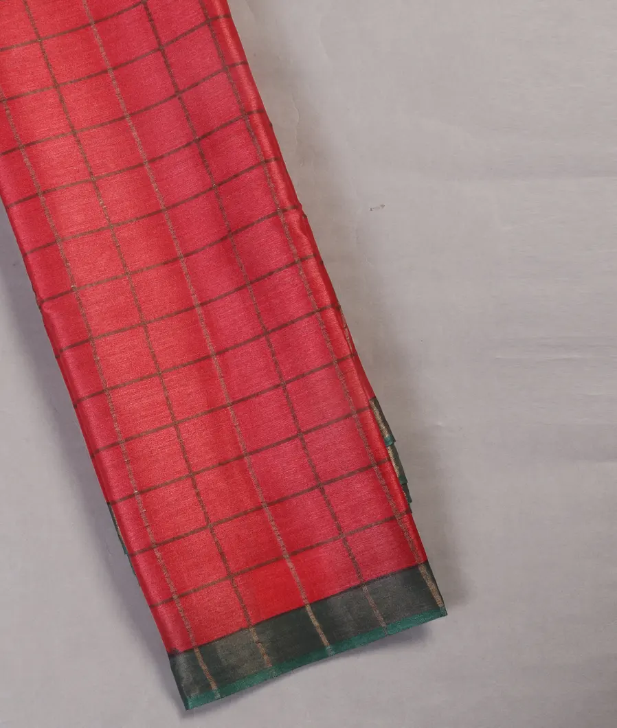 Pink Woven Tussar Saree T455555-image