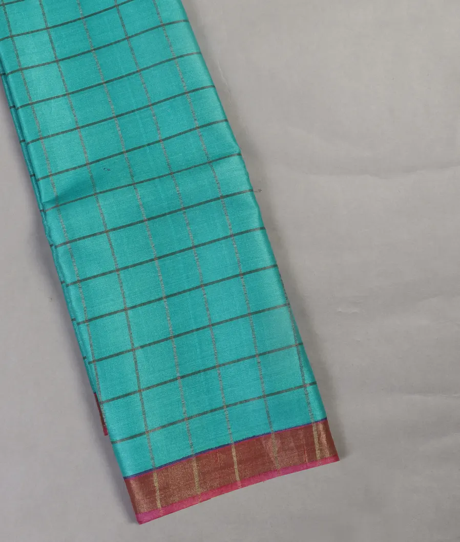 Blue Woven Tussar Saree T449295-image