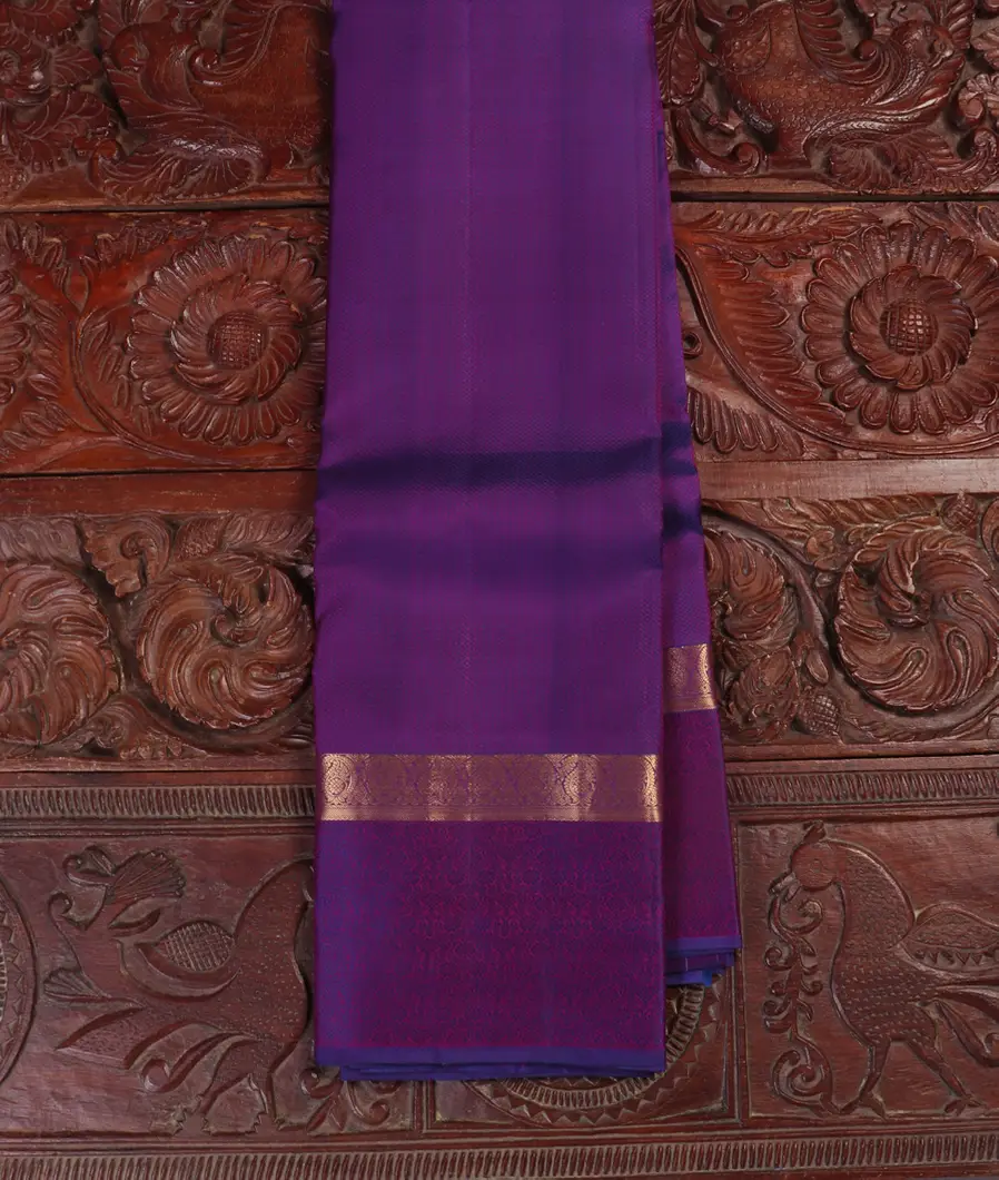 Purple Soft Silk Saree T449927-image